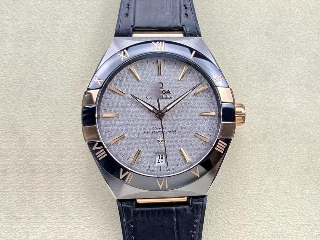 REPLICA SBF OMEGA CONSTELLATION 131.23.41.21.06.001 VS FACTORY BLACK BEZEL