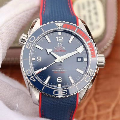 REPLICA OMEGA SEAMASTER PEPSI SPECIALITIES SERIES 522.32.44.21.03.001 VS FACTORY BLUE DIAL