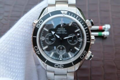 REPLICA OMEGA SEAMASTER OCEAN UNIVERSE 600M 2210.50.00 OM FACTORY STAINLESS STEEL STRAP