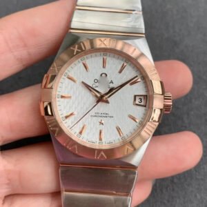 REPLICA OMEGA CONSTELLATION 123.20.38.21.02.007 VS FACTORY WHITE DIAL