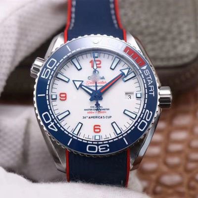 REPLICA OMEGA SEAMASTER PLANET OCEAN 36TH AMERICA’S CUP LIMITED EDITION VS FACTORY WHITE DIAL