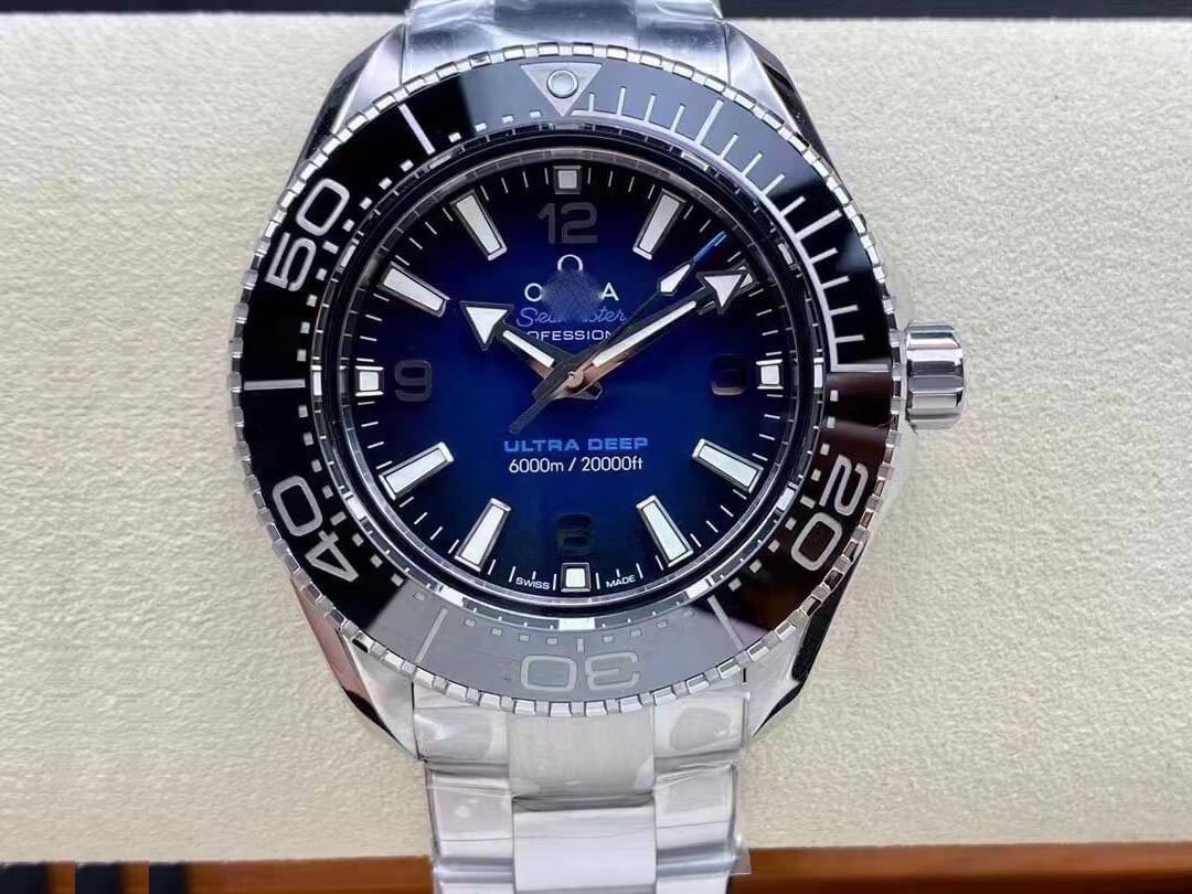 REPLICA OMEGA SEAMASTER 215.30.46.21.03.001 VS FACTORY STAINLESS STEEL STRAP