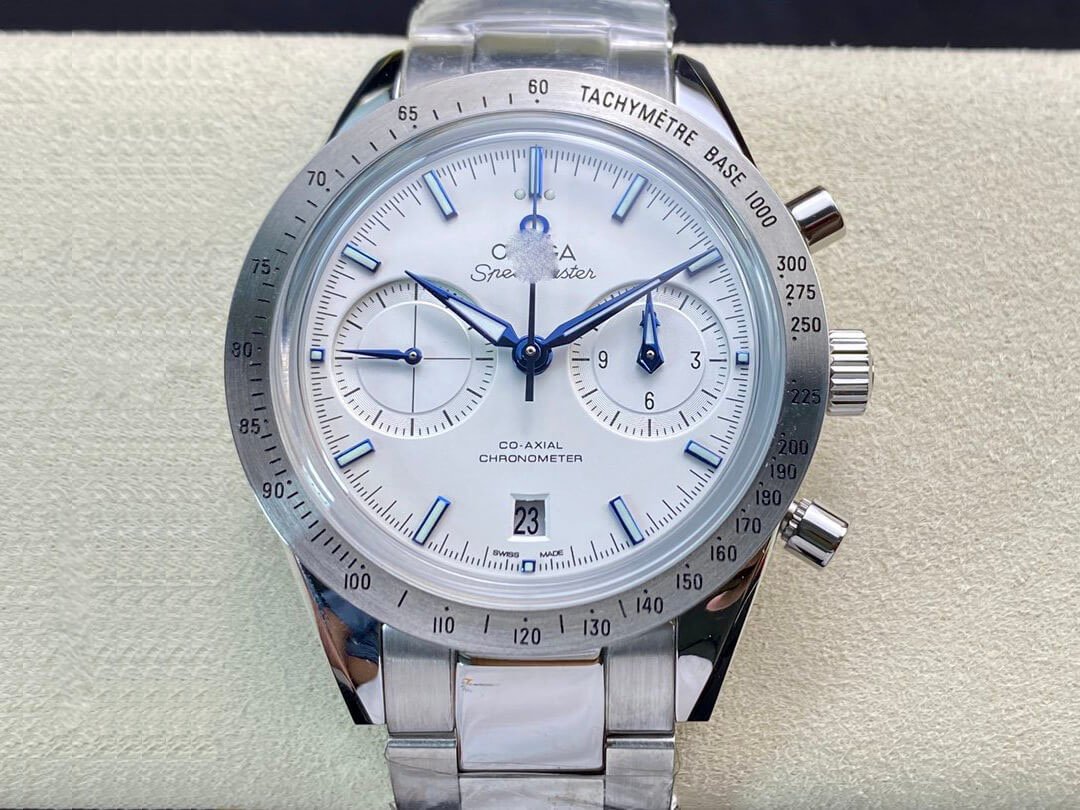 REPLICA OMEGA SPEEDMASTER 331.90.42.51.04.001 OM FACTORY WHITE DIAL
