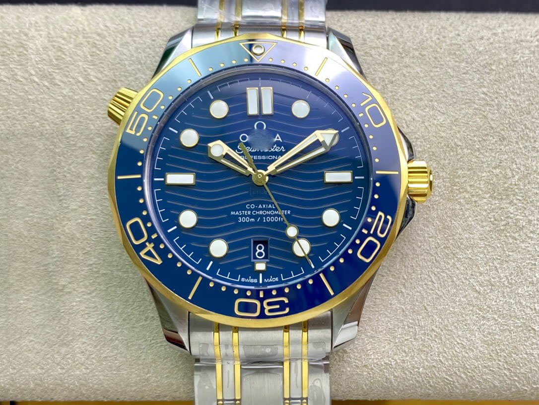 REPLICA OMEGA SEAMASTER DIVER 300M 210.20.42.20.03.001 OR FACTORY STAINLESS STEEL