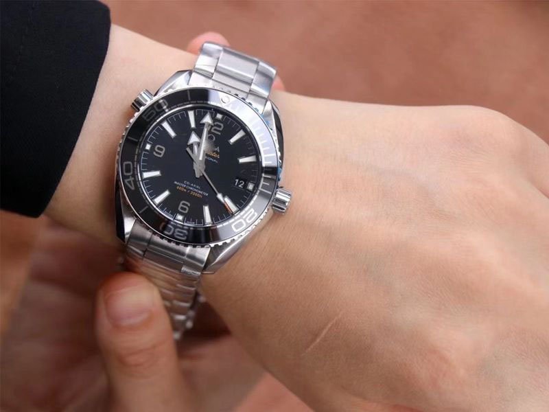 REPLICA OMEGA SEAMASTER 215.30.40.20.01.001 PLANET OCEAN 600M VS FACTORY BLACK DIAL - 图片 7