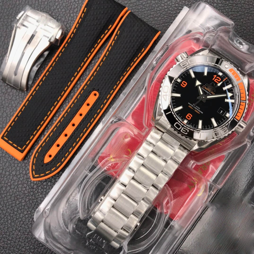 REPLICA OMEGA SEAMASTER 215.32.44.21.01.001 VS FACTORY STAINLESS STEEL BEZEL - 图片 6