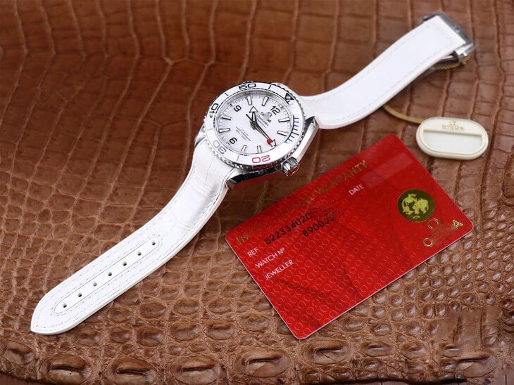 REPLICA OMEGA SEAMASTER 522.33.40.20.04.001 TOKYO 2020 LIMITED EDITION VS FACTORY WHITE STRAP - 图片 5
