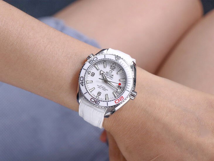 REPLICA OMEGA SEAMASTER 522.33.40.20.04.001 TOKYO 2020 LIMITED EDITION VS FACTORY WHITE STRAP - 图片 6
