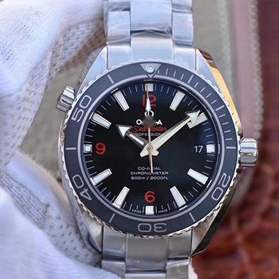 REPLICA OMEGA SEAMASTER PLANET OCEAN 600M 45.5MM 232.30.46.21.01.003 MKS FACTORY BLACK DIAL