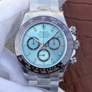 REPLICA ROLEX DAYTONA COSMOGRAPH 116506 NOOB FACTORY ICE BLUE DIAL