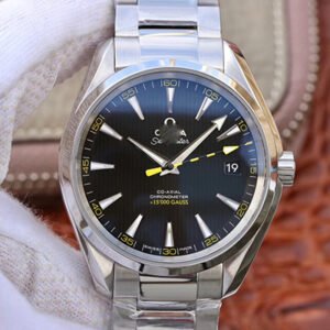 REPLICA OMEGA SEAMASTER AQUA TERRA 150M MASTER 15000 GAUSS 231.10.42.21.01.002 VS FACTORY BLACK DIAL