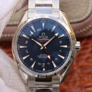 REPLICA OMEGA SEAMASTER AQUA TERRA 231.10.43.22.03.001 VS FACTORY BLUE DIAL