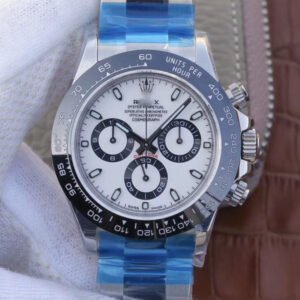 REPLICA ROLEX DAYTONA COSMOGRAPH 116500LN NOOB FACTORY WHITE DIAL