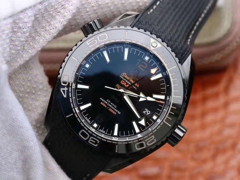 REPLICA PLANET OCEAN 600M OMEGA SEAMASTER CO‑AXIAL MASTER CHRONOMETER 215.92.46.22.01.001 VS FACTORY - 图片 2