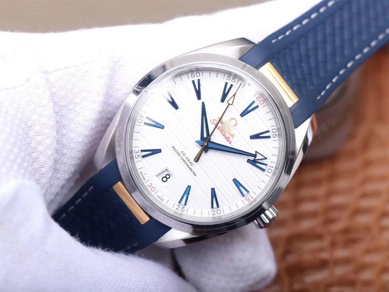 REPLICA OMEGA SEAMASTER 220.12.41.21.02.004 RYDER CUP VS FACTORY WHITE DIAL - 图片 2