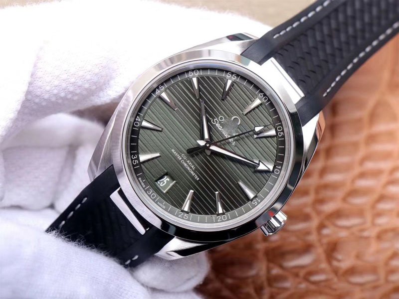 REPLICA OMEGA SEAMASTER 220.13.41.21.10.001 VS FACTORY GREEN DIAL - 图片 2