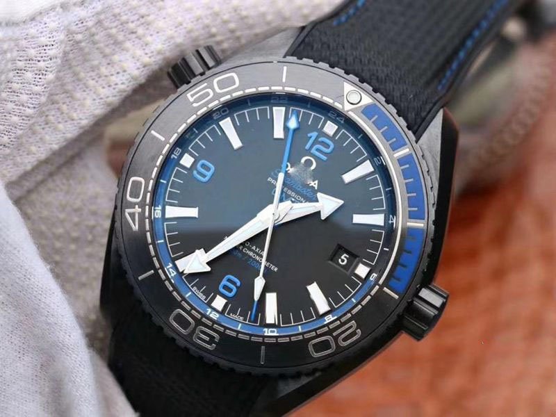 REPLICA OMEGA SEAMASTER 215.92.46.22.01.002 GMT VS FACTORY BLACK CERAMIC - 图片 2