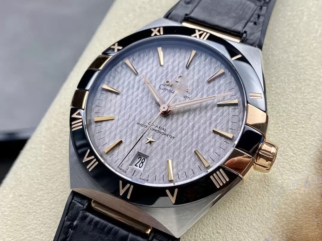 REPLICA SBF OMEGA CONSTELLATION 131.23.41.21.06.001 VS FACTORY BLACK BEZEL - 图片 2