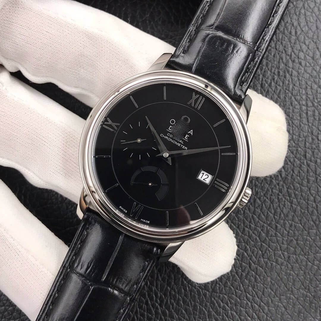 REPLICA OMEGA DE VILLE 424.13.40.21.01.001 ZF FACTORY BLACK STRAP - 图片 2