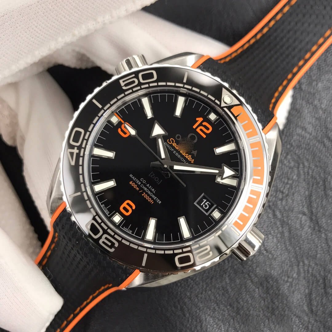REPLICA OMEGA SEAMASTER 215.32.44.21.01.001 VS FACTORY STAINLESS STEEL BEZEL - 图片 2