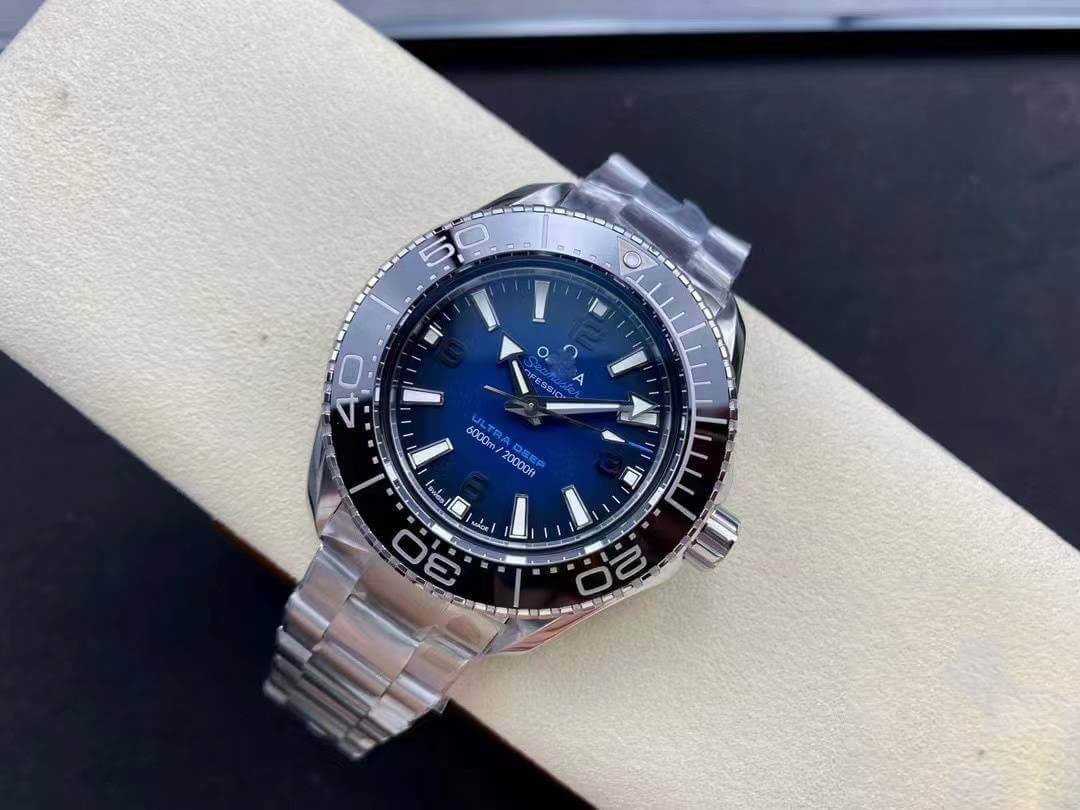 REPLICA OMEGA SEAMASTER 215.30.46.21.03.001 VS FACTORY STAINLESS STEEL STRAP - 图片 2