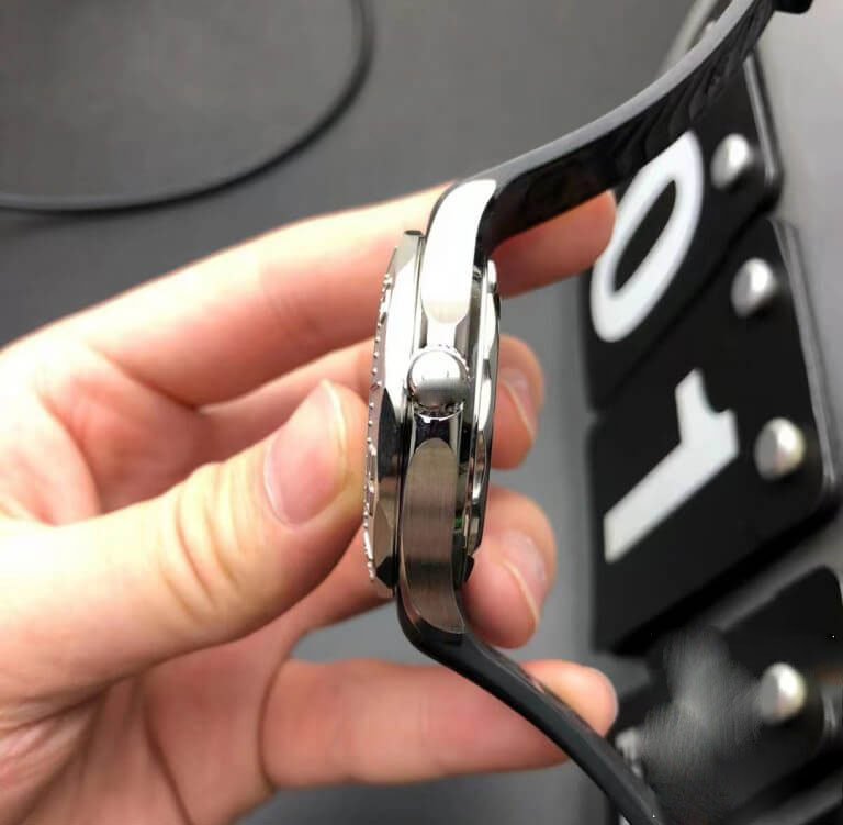 REPLICA OMEGA SEAMASTER 300M 42MM VS FACTORY GREY STRAP - 图片 3