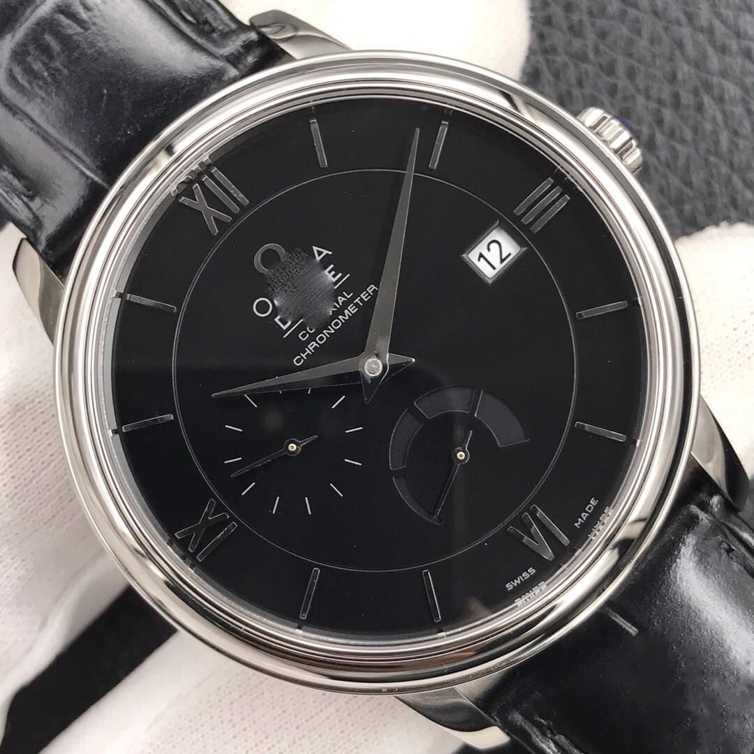 REPLICA OMEGA DE VILLE 424.13.40.21.01.001 ZF FACTORY BLACK STRAP - 图片 3
