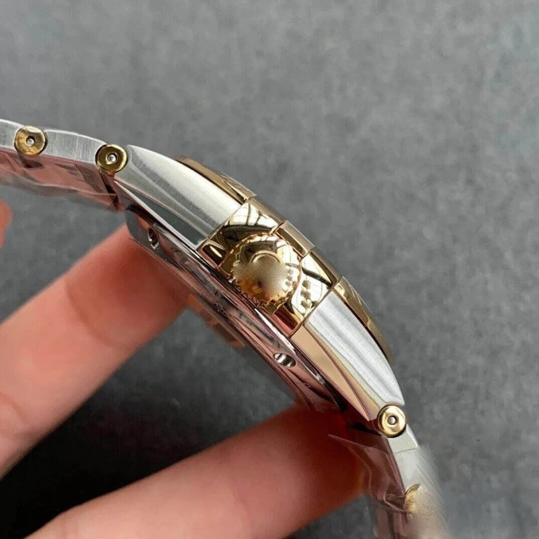 REPLICA OMEGA CONSTELLATION 123.20.38.21.02.006 VS FACTORY GOLD BEZEL - 图片 3