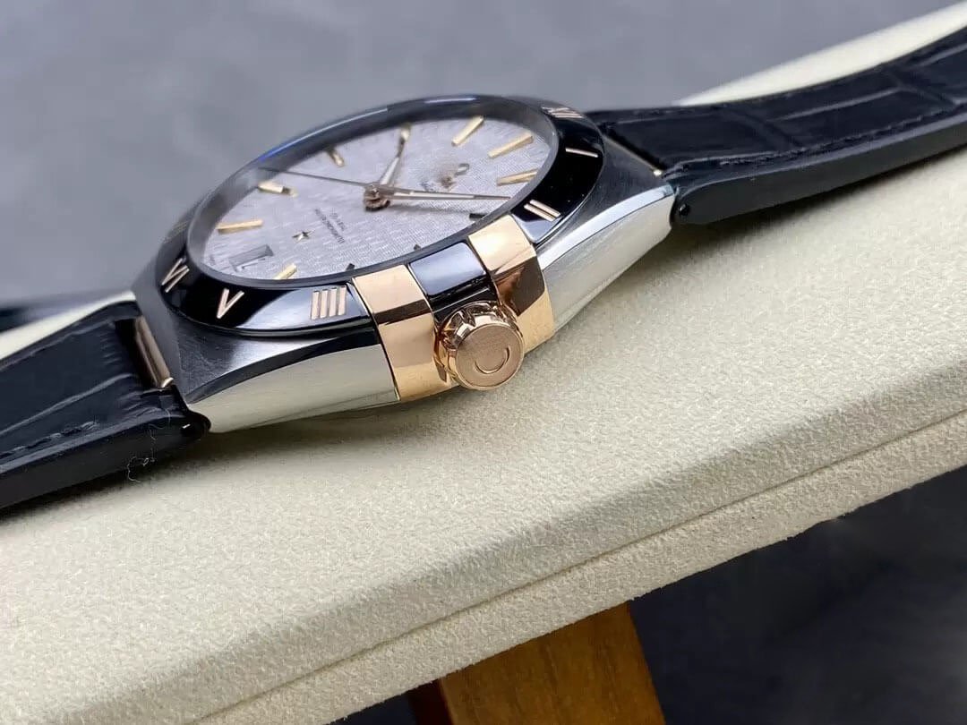 REPLICA SBF OMEGA CONSTELLATION 131.23.41.21.06.001 VS FACTORY BLACK BEZEL - 图片 4