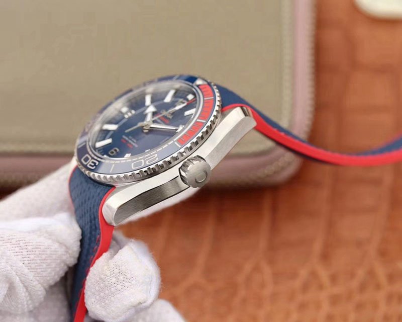 REPLICA OMEGA SEAMASTER PEPSI SPECIALITIES SERIES 522.32.44.21.03.001 VS FACTORY BLUE DIAL - 图片 4