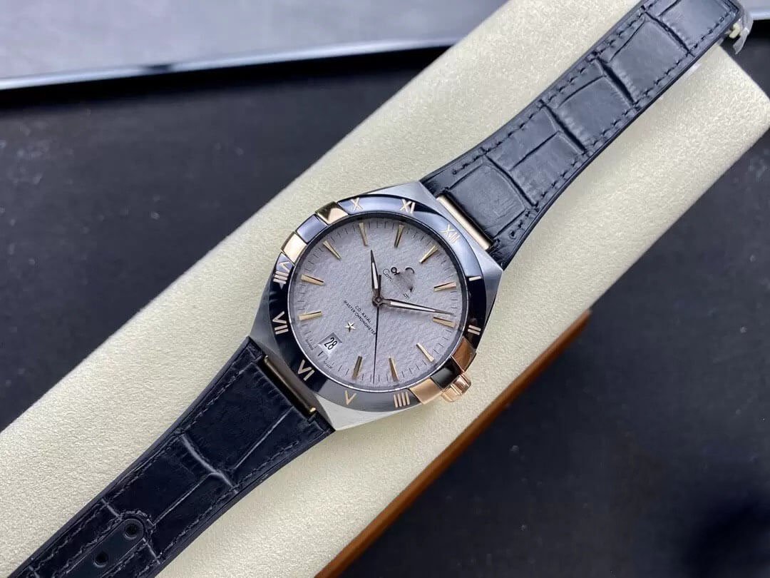 REPLICA SBF OMEGA CONSTELLATION 131.23.41.21.06.001 VS FACTORY BLACK BEZEL - 图片 5