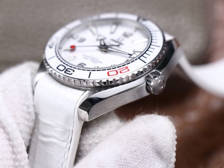 REPLICA OMEGA SEAMASTER 522.33.40.20.04.001 TOKYO 2020 LIMITED EDITION VS FACTORY WHITE STRAP - 图片 4