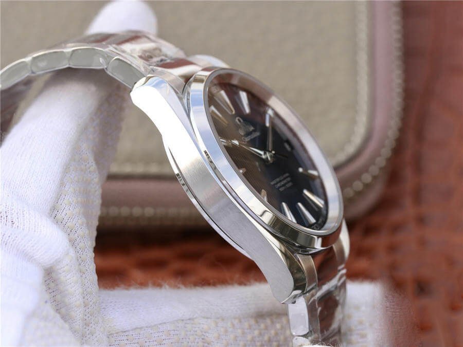 REPLICA OMEGA SEAMASTER 231.10.42.21.03.001 VS FACTORY STAINLESS STEEL STRAP - 图片 4