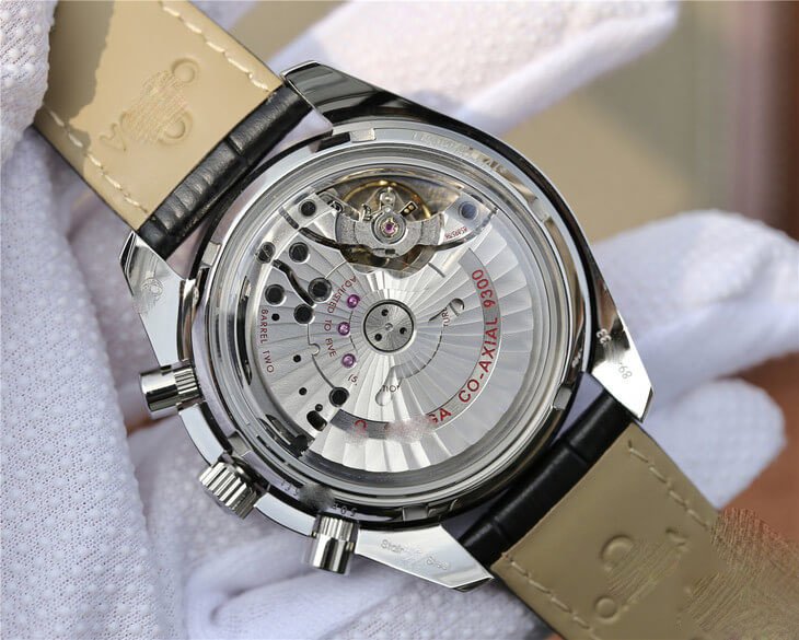 REPLICA OMEGA SPEEDMASTER RACING CHRONOGRAPH 329.33.44.51.01.001 OM FACTORY BLACK STRAP - 图片 5