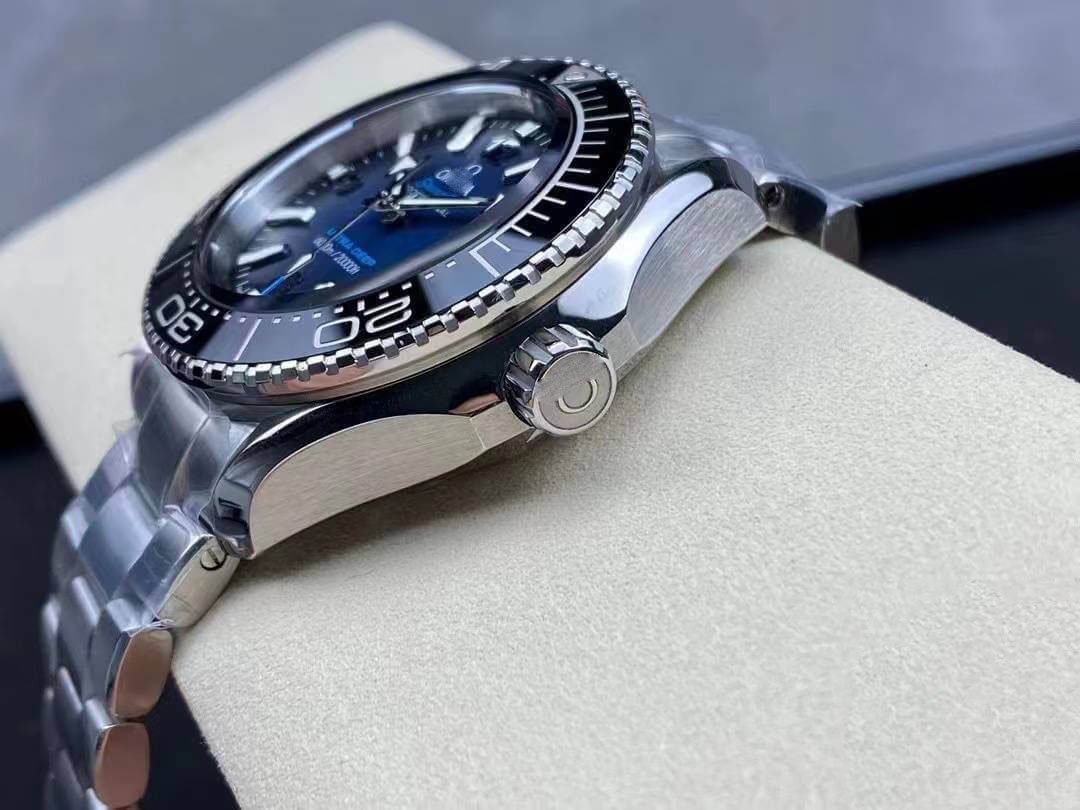 REPLICA OMEGA SEAMASTER 215.30.46.21.03.001 VS FACTORY STAINLESS STEEL STRAP - 图片 4