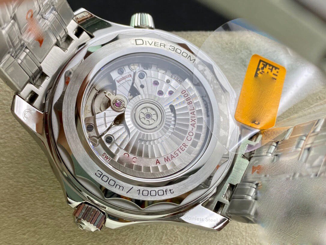 REPLICA OMEGA SEAMASTER DIVER 300M 210.30.42.20.01.001 OR FACTORY STAINLESS STEEL STRAP - 图片 5