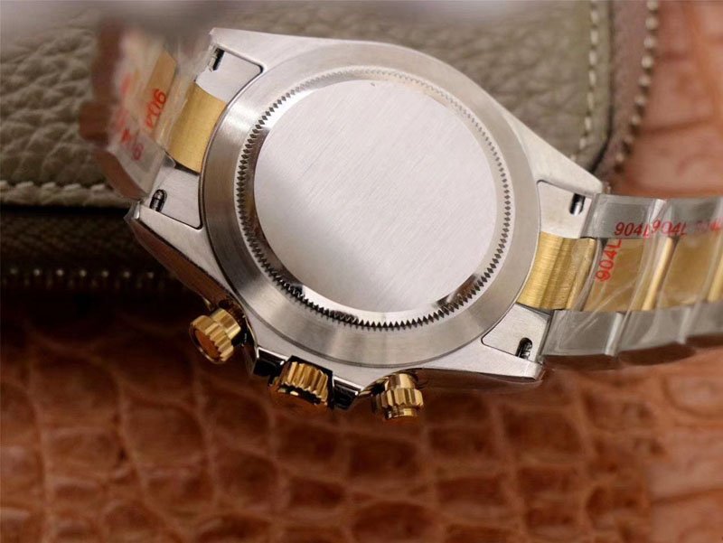 REPLICA ROLEX DAYTONA COSMOGRAPH M116503-0003 NOOB FACTORY GOLD DIAL - 图片 4
