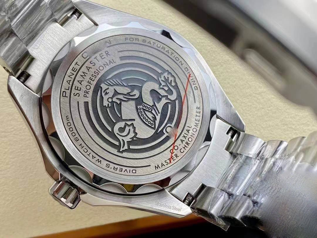 REPLICA OMEGA SEAMASTER 215.30.46.21.03.001 VS FACTORY STAINLESS STEEL STRAP - 图片 5