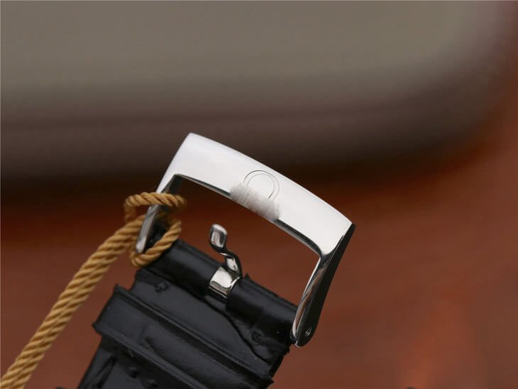 REPLICA OMEGA DE VILLE 424.13.40.20.02.003 MKS FACTORY BLACK STRAP - 图片 5