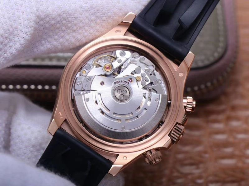 REPLICA ROLEX DAYTONA M116515LN-0019 NOOB FACTORY WHITE DIAL 4130 MOVEMENT - 图片 5