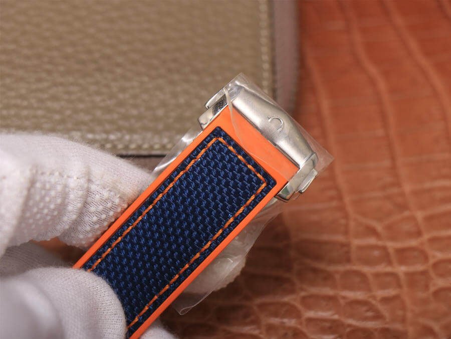 REPLICA OMEGA SEAMASTER OCEAN UNIVERSE 600M 215.32.46.51.04.001 OM FACTORY BLUE STRAP - 图片 6