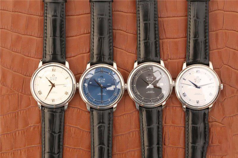 REPLICA OMEGA DE VILLE PRESTIGE CO-AXIAL 39.5MM 424.13.40.20.02.005 MKS FACTORY SILVER DIAL - 图片 7