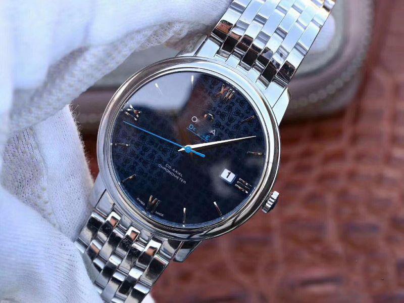 REPLICA OMEGA DE VILLE PRESTIGE 424.13.40.21.06.001 TW FACTORY GRAY DIAL - 图片 2
