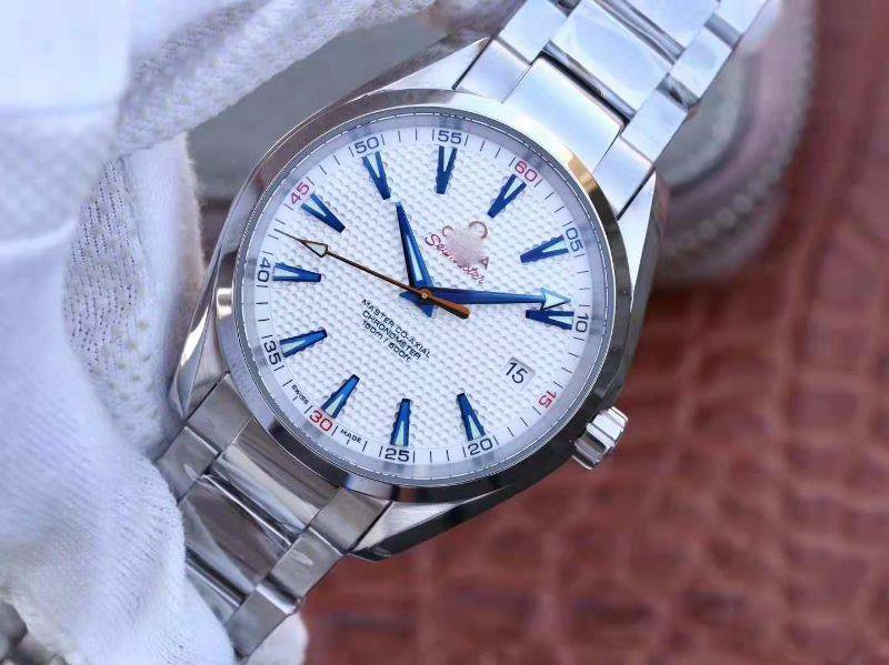 REPLICA OMEGA SEAMASTER AQUA TERRA 231.10.42.21.02.005 VS FACTORY WHITE DIAL - 图片 2