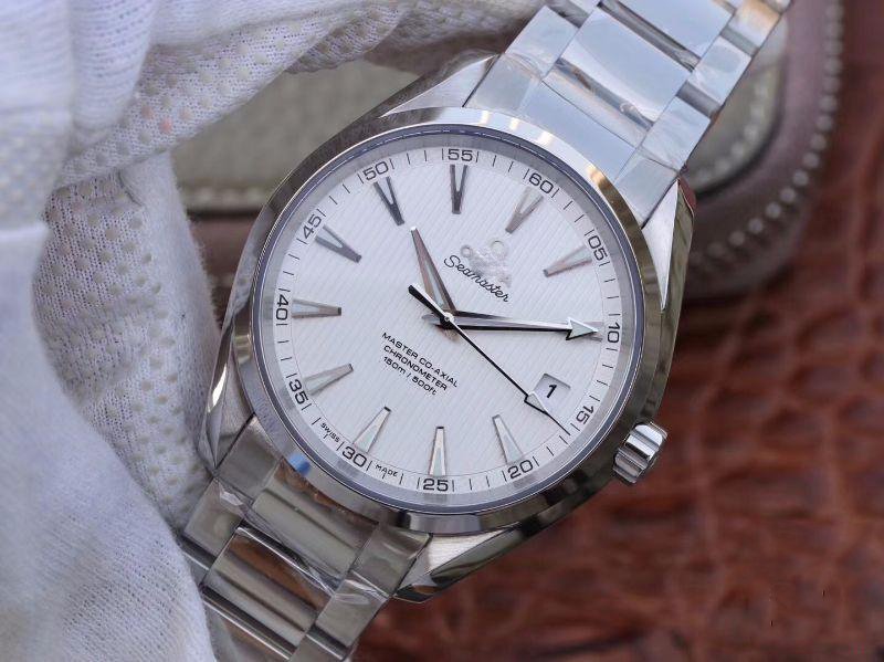 REPLICA OMEGA SEAMASTER AQUA TERRA 150M MASTER CO-AXIAL 231.10.42.21.02.003 VS FACTORY WHITE DIAL - 图片 2