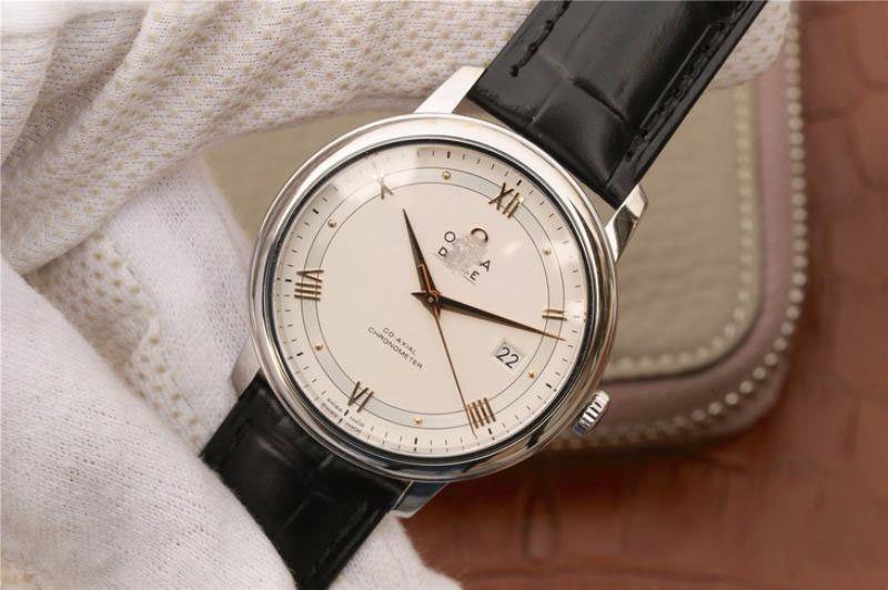 REPLICA OMEGA DE VILLE PRESTIGE CO-AXIAL 39.5MM 424.13.40.20.02.005 MKS FACTORY SILVER DIAL - 图片 2