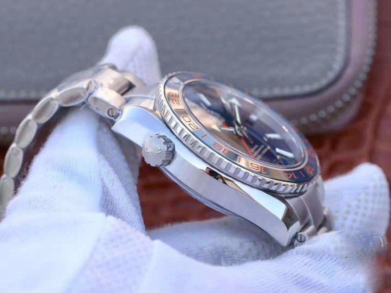 REPLICA OMEGA SEAMASTER PLANET OCEAN 232.30.44.22.03.001 VS FACTORY BLUE DIAL - 图片 3