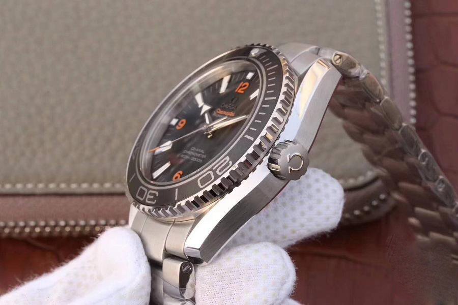 REPLICA OMEGA SEAMASTER PLANET OCEAN 600M 45.5MM 232.30.46.21.01.003 OM FACTORY BLACK DIAL - 图片 3