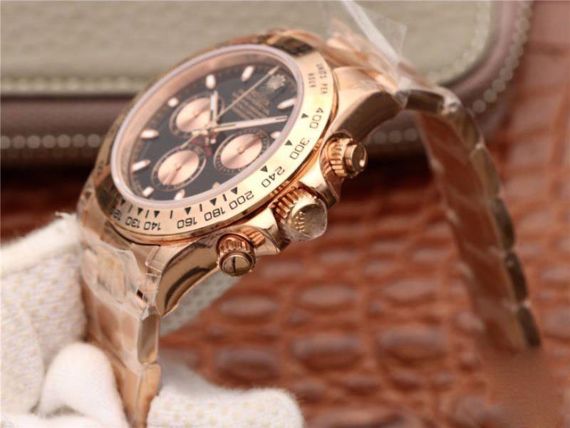 REPLICA ROLEX DAYTONA COSMOGRAPH 116508-001 JH FACTORY BLACK DIAL - 图片 2