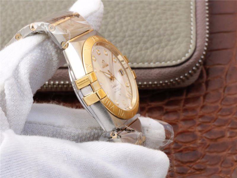 REPLICA OMEGA CONSTELLATION 123.20.38.21.52.002 V6 FACTORY WHITE DIAL - 图片 3